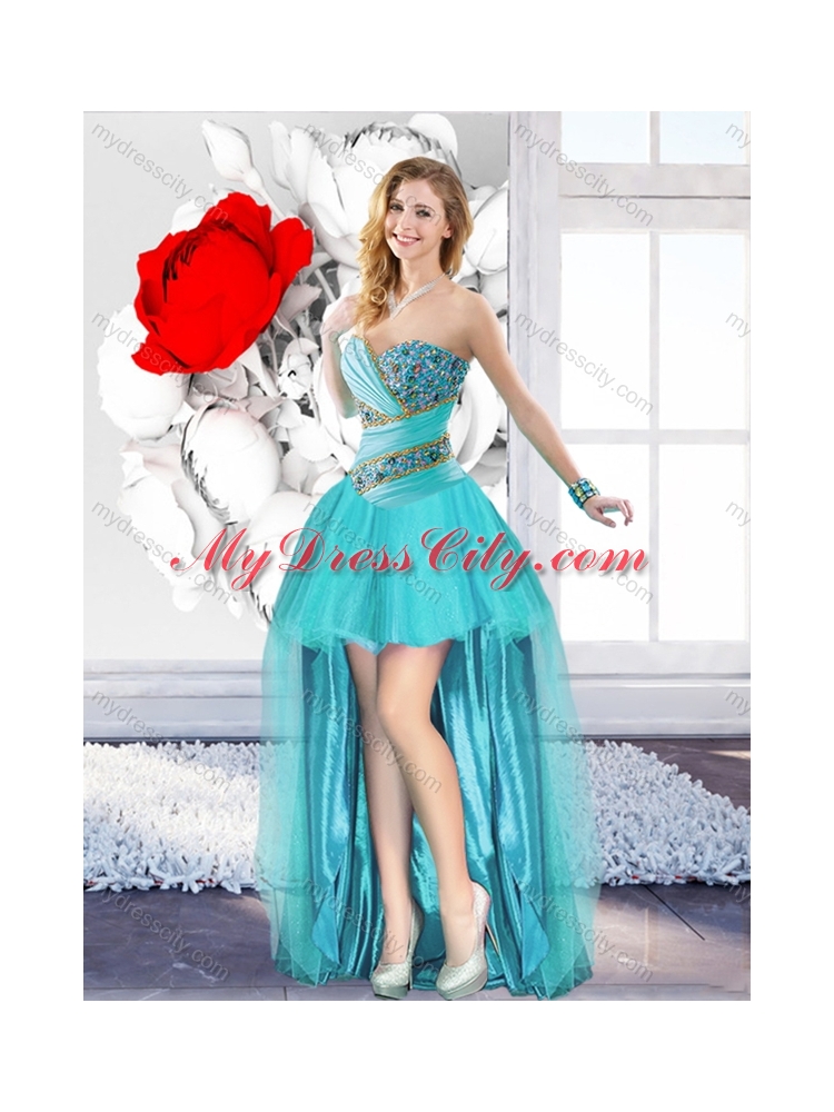 A Line Sweetheart Classical Dama Dresses with Beading