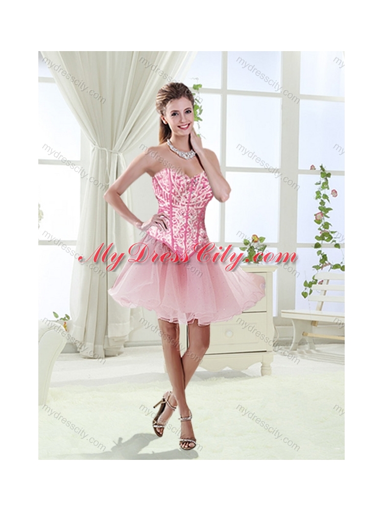 Visible Boning Rolling Flowers Detachable Quinceanera Skirts with Beading