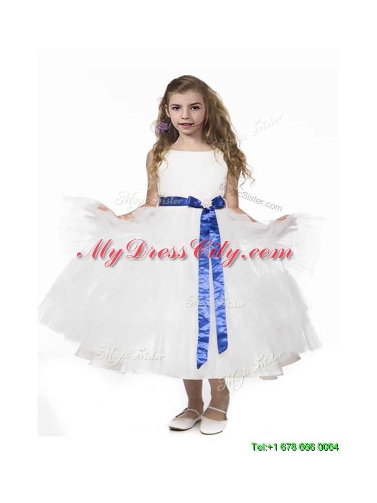 Romantic Ruffled Layers and Bowknot Mini Quinceanera Dress in White