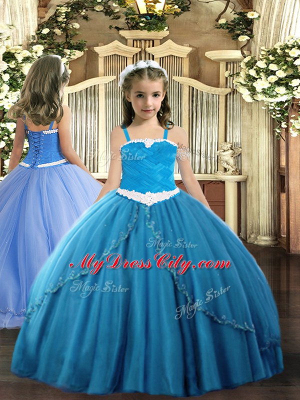 Lovely Tulle Sleeveless Floor Length Sweet 16 Dresses and Ruching