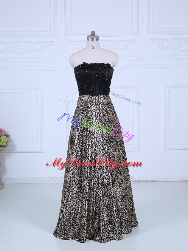 Traditional Lace Pageant Dress Womens Multi-color Zipper Long Sleeves Floor Length