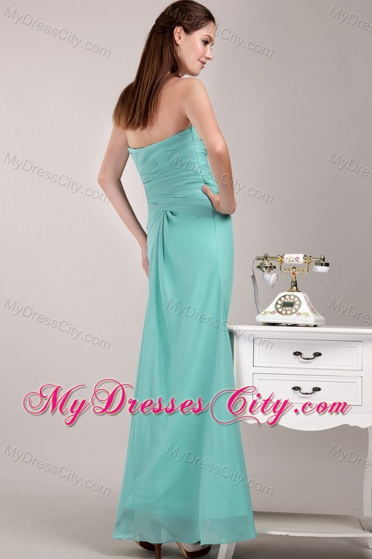 Empire Sweetheart Chiffon Beading Prom Dress for Ladies