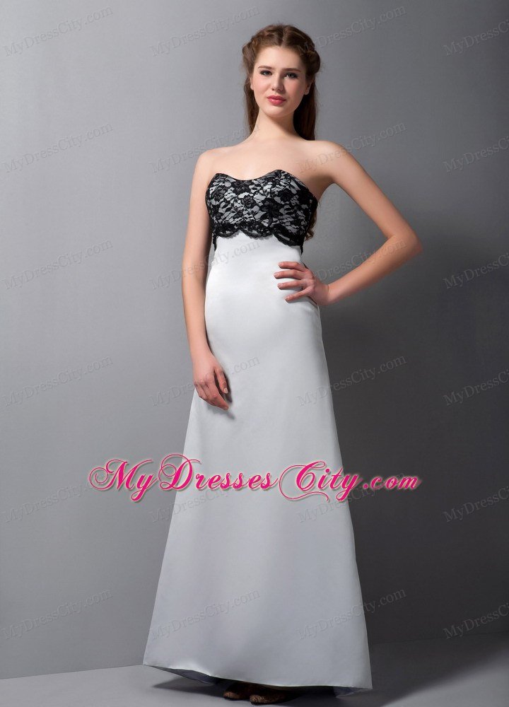 Lace Informal Prom Dress with Gray A-line Strapless for Women