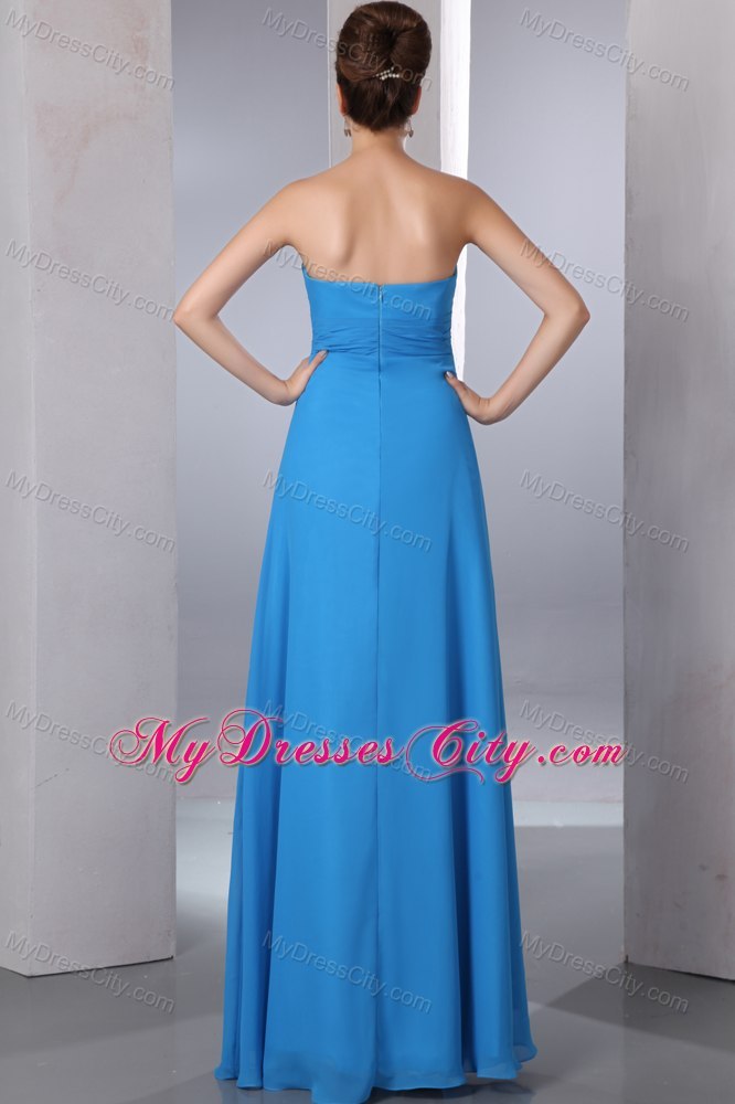 Empire Flowers Ruching Chiffon Plus Size Dama Dress for Quinceaneras