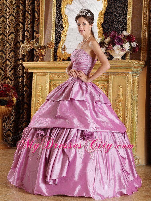 Vintage-inspired Strapless Quinceanera Dress Full-length