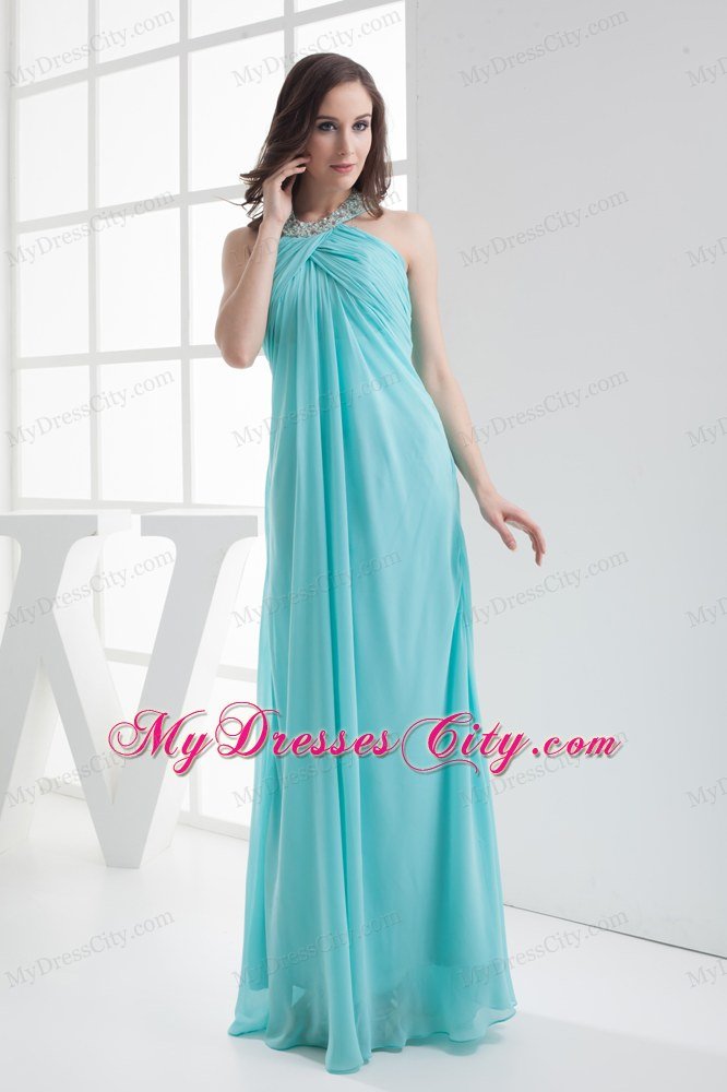 ... Beaded Halter Top Prom Dress Maxi Dress for Pregnant Women MDC2WDSS459