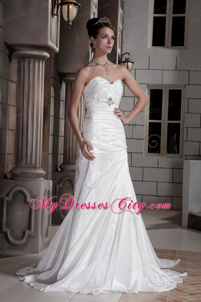 Popular Princess Sweetheart Beading 2013 Summer Wedding Dresses