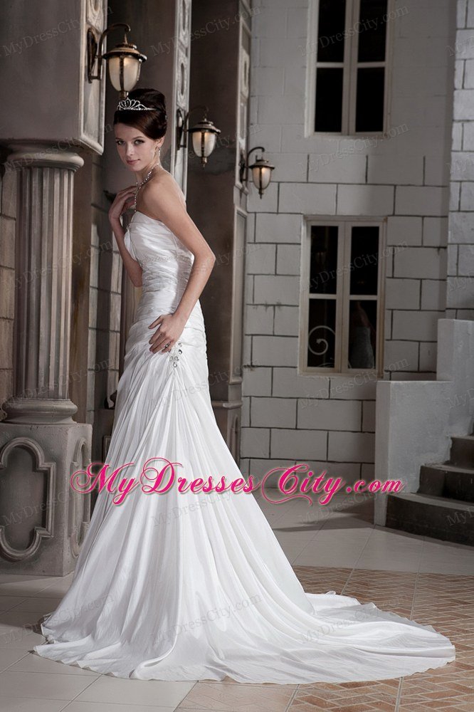 Popular Princess Sweetheart Beading 2013 Summer Wedding Dresses