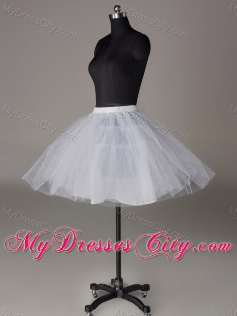 Mini-length Organza Custom Made Petticoat