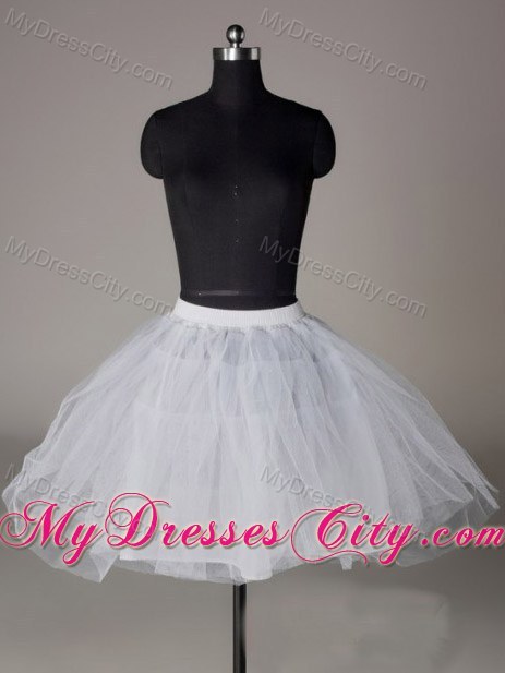 Mini-length Organza Custom Made Petticoat