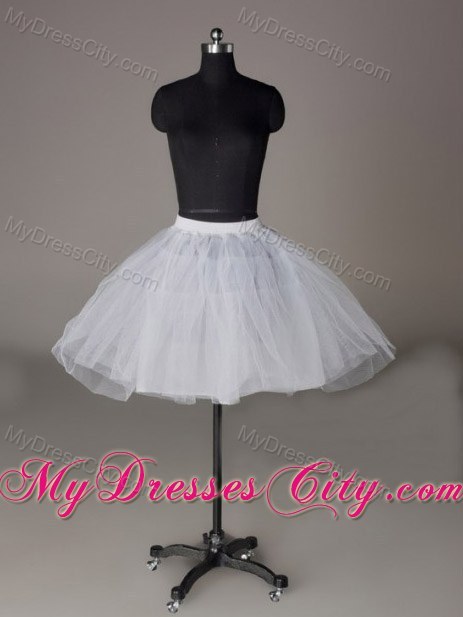 Mini-length Organza Custom Made Petticoat