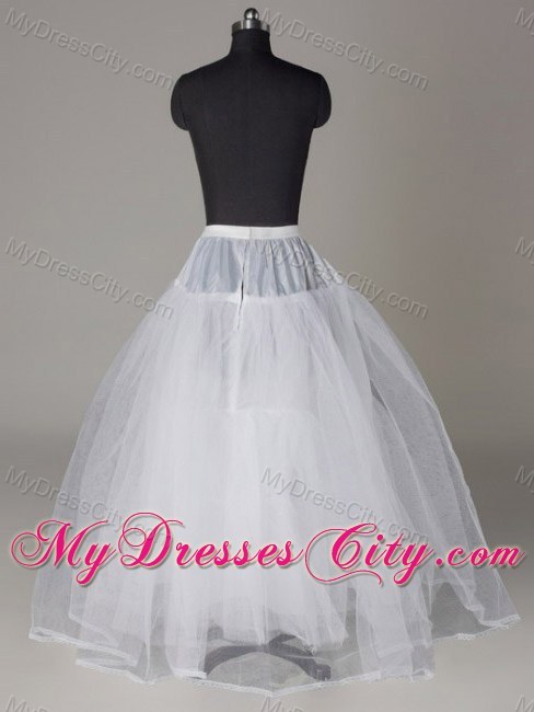 Ball Gown Organza Floor-length Wedding Petticoat