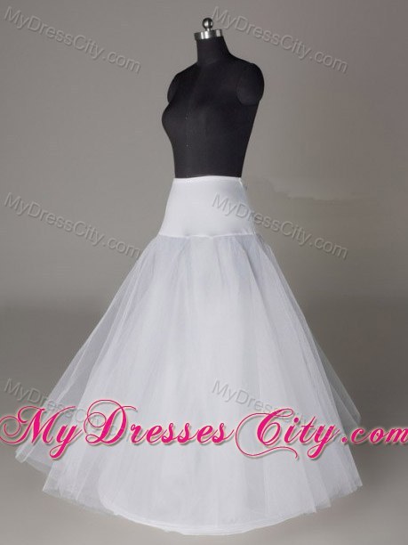 Tulle A-line Floor-length Wedding Petticoat