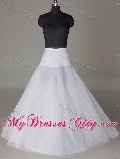 Tulle A-line Floor-length Wedding Petticoat