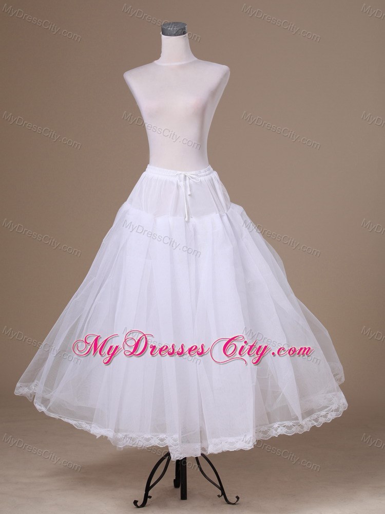 A-line Tulle Floor-length Pretty Wedding Petticoat