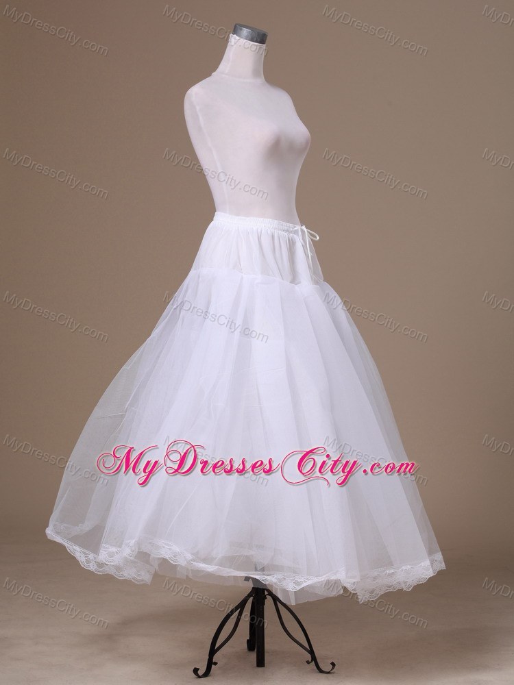 A-line Tulle Floor-length Pretty Wedding Petticoat