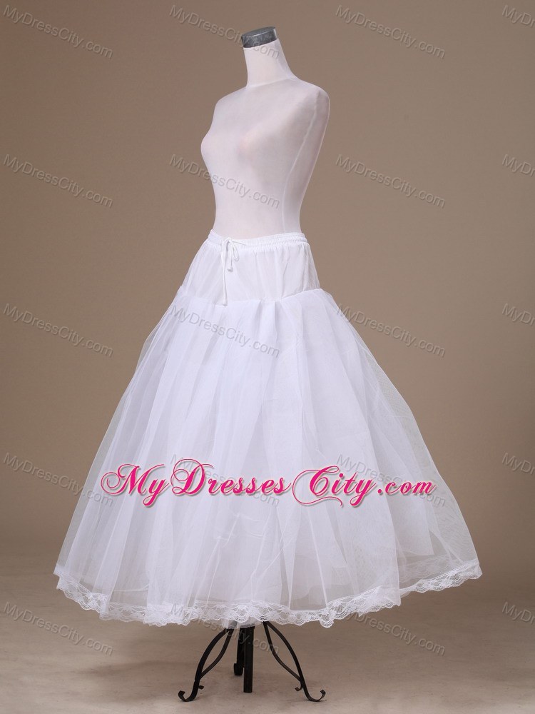 A-line Tulle Floor-length Pretty Wedding Petticoat