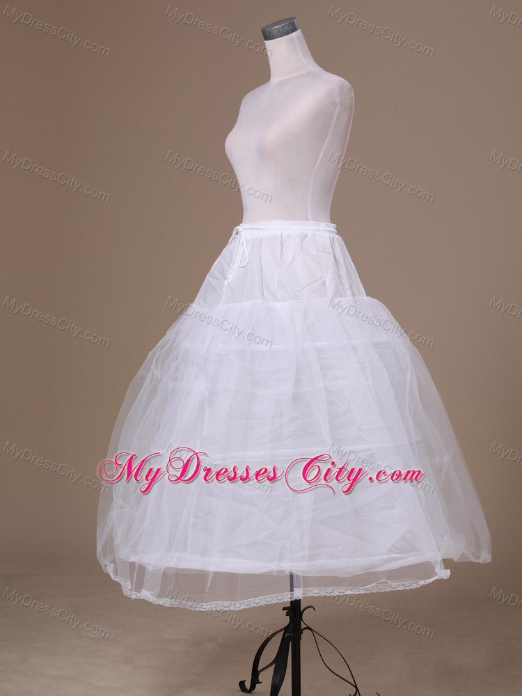 A-lineTulle Floor-length Low Price Wedding Petticoat