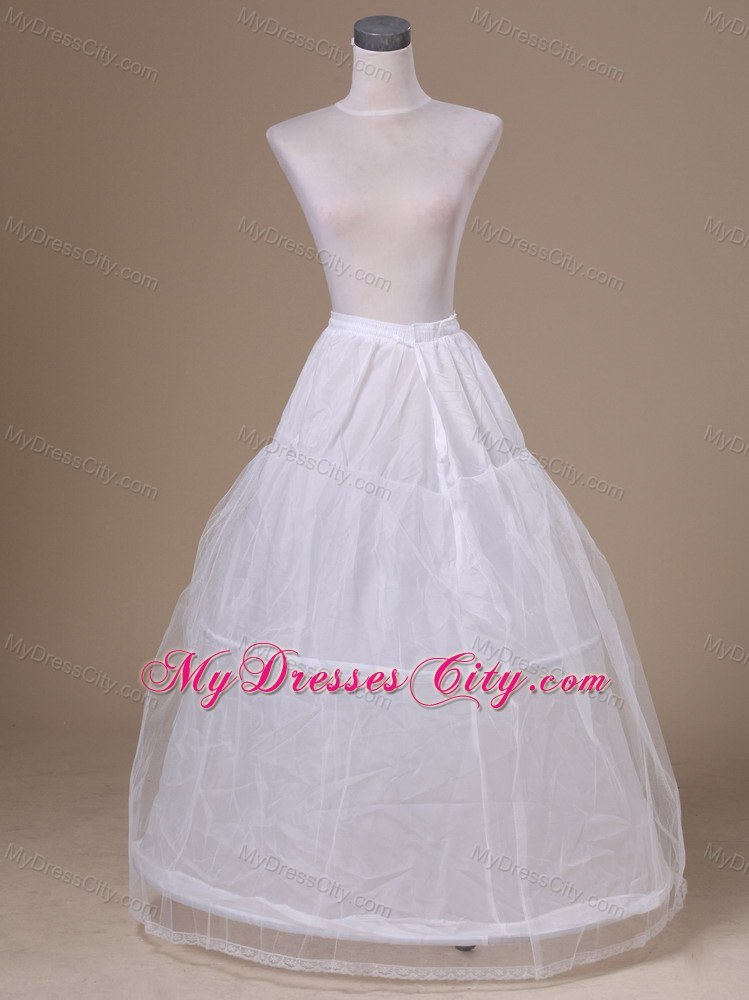 Useful Organza Floor-length Petticoat