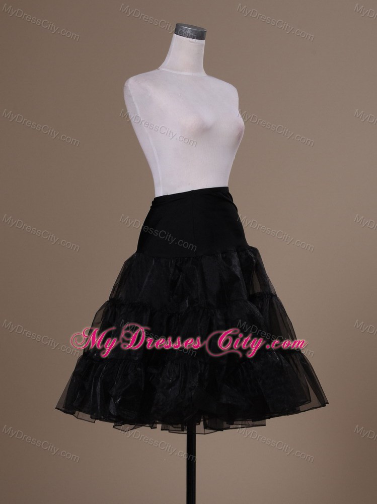 Hot Selling Organza Knee-length Wedding Petticoat