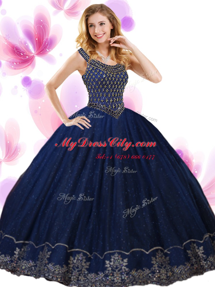 Wine Red Tulle Zipper Scoop Sleeveless Floor Length Quinceanera Dresses Beading and Appliques