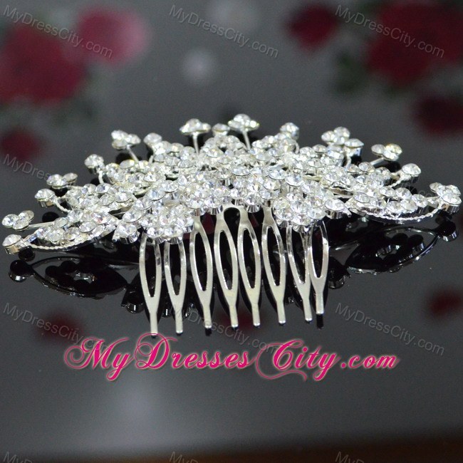 Cute Tiara Adorned With Shining Rhinestone