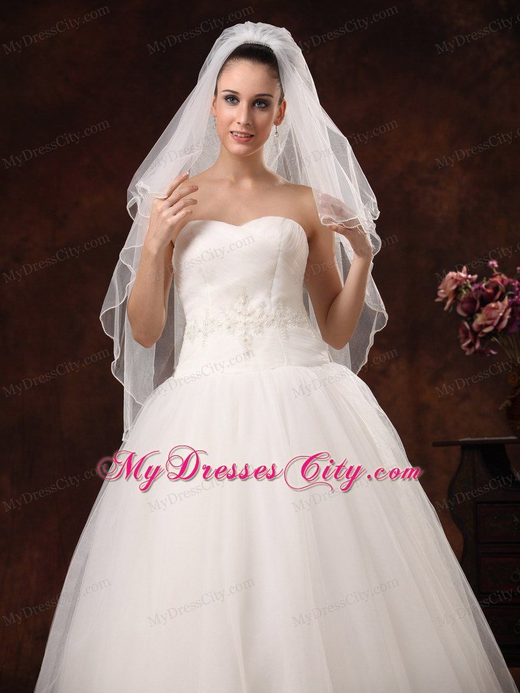 Two-tier Tulle Graceful Wedding Veil