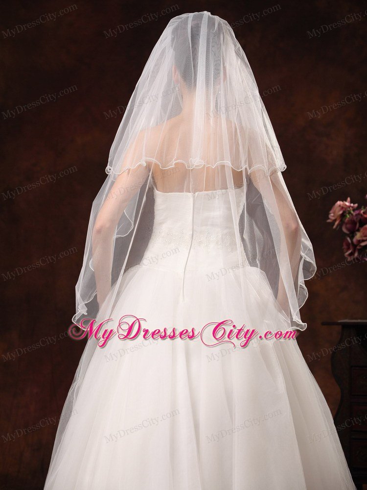 Two-tier Tulle Graceful Wedding Veil