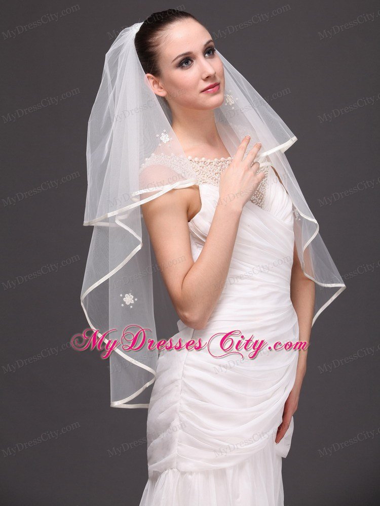 Two-tier Tulle Graceful Wedding Veil