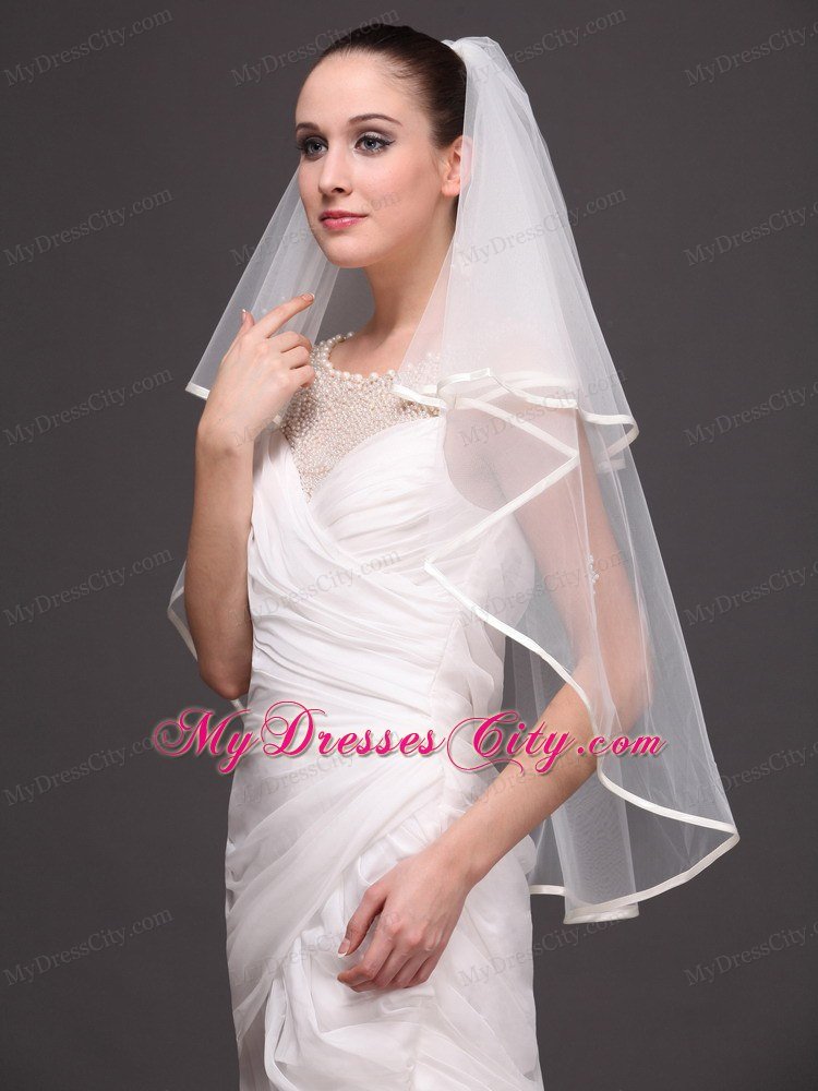 Two-tier Tulle Graceful Wedding Veil