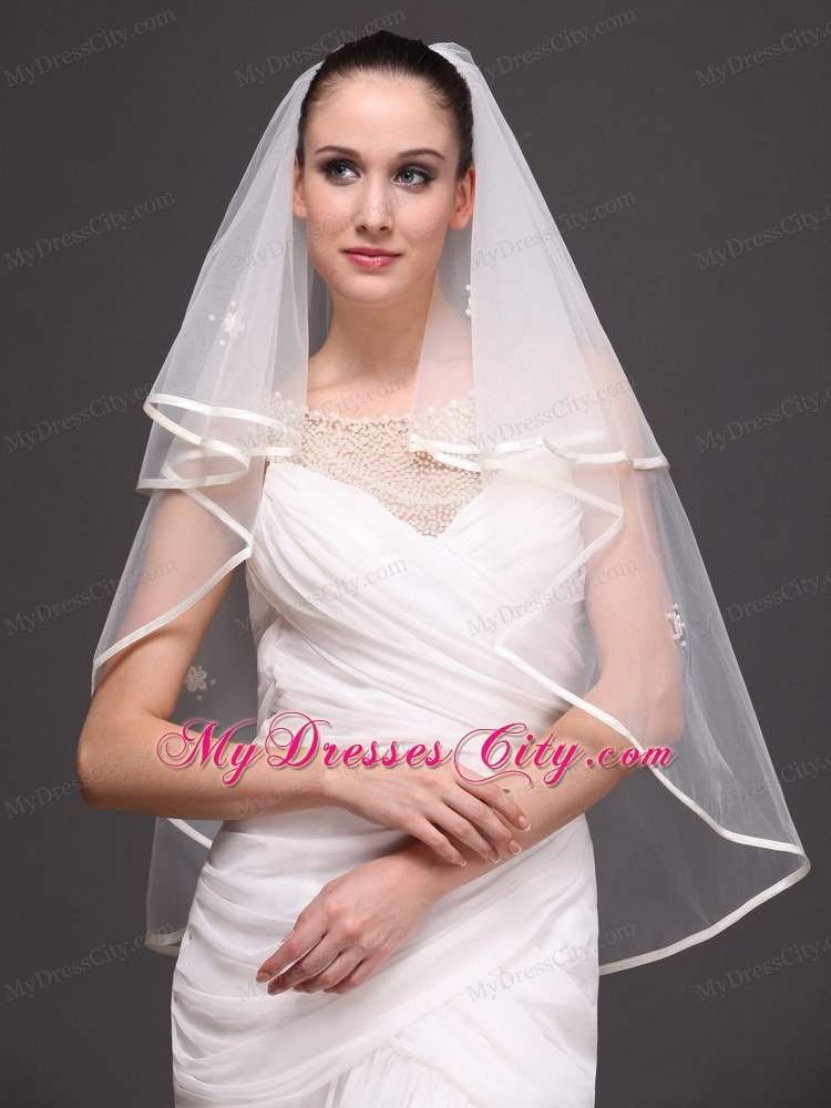 Two-tier Tulle Graceful Wedding Veil