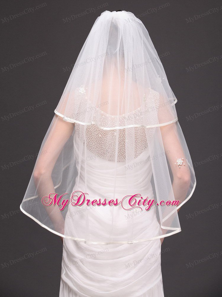 Two-tier Tulle Graceful Wedding Veil