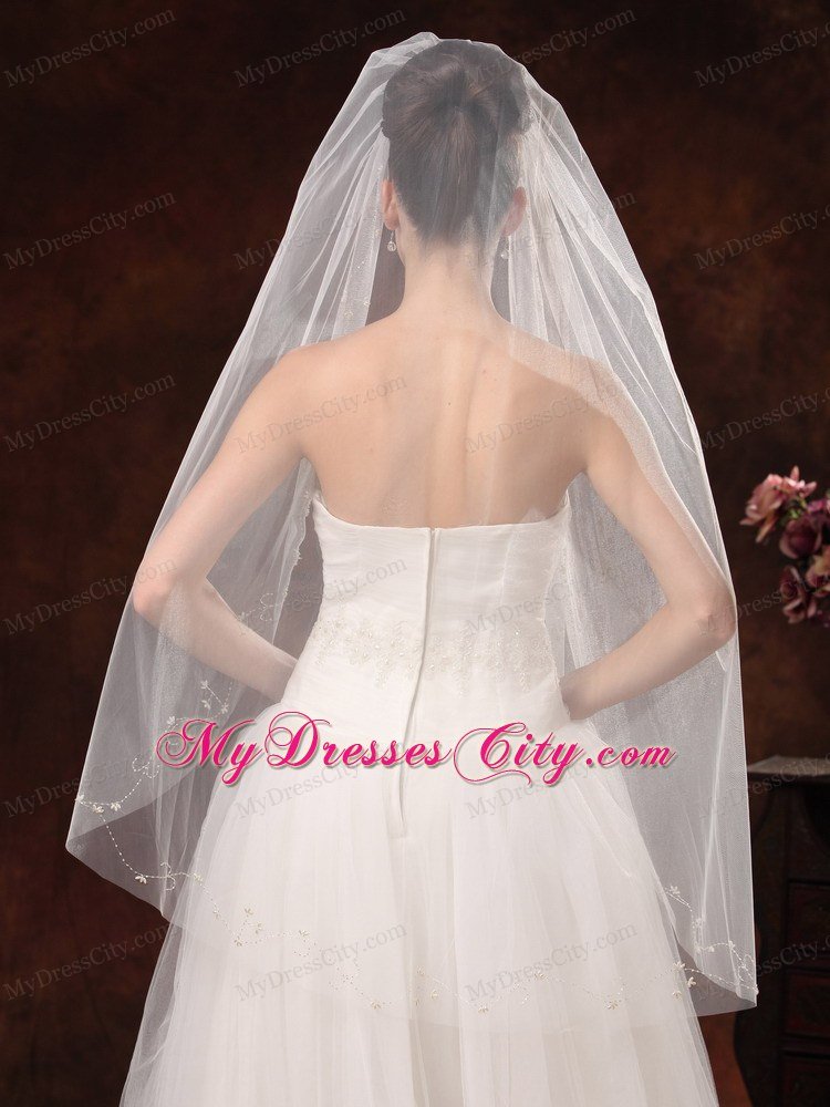 Tulle Discout Bridal Veil For Wedding