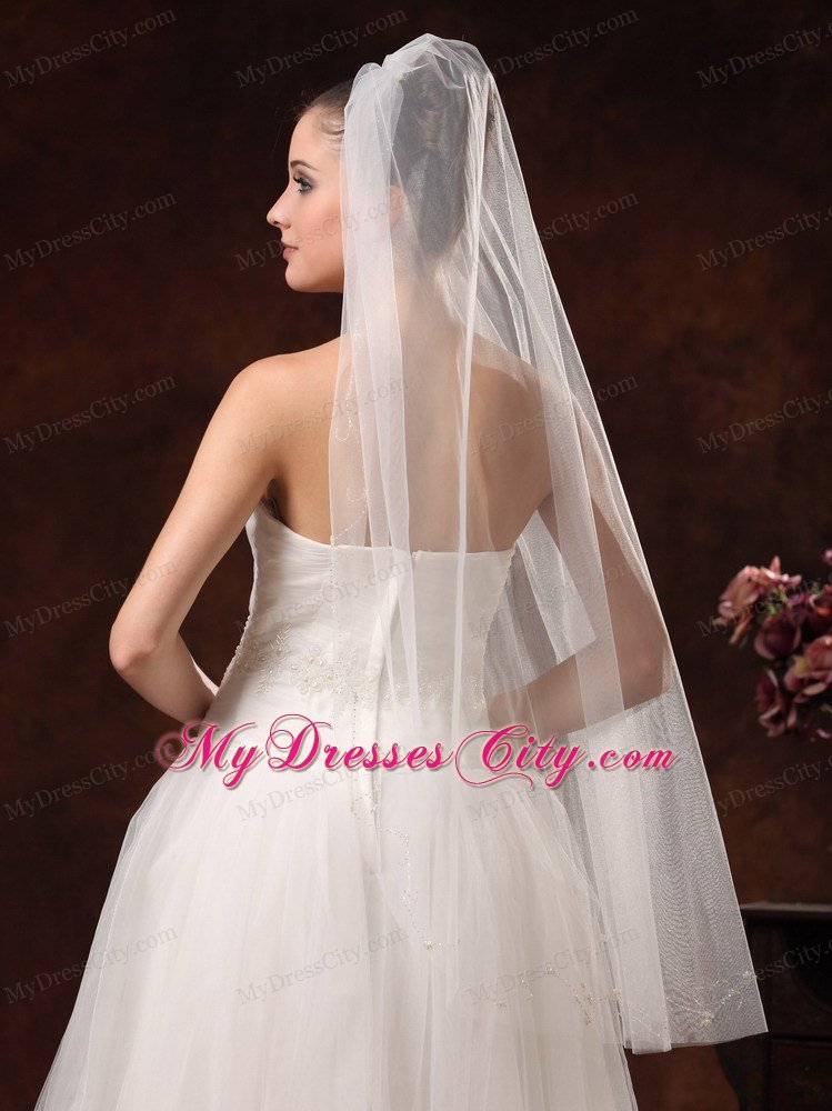 Tulle Discout Bridal Veil For Wedding