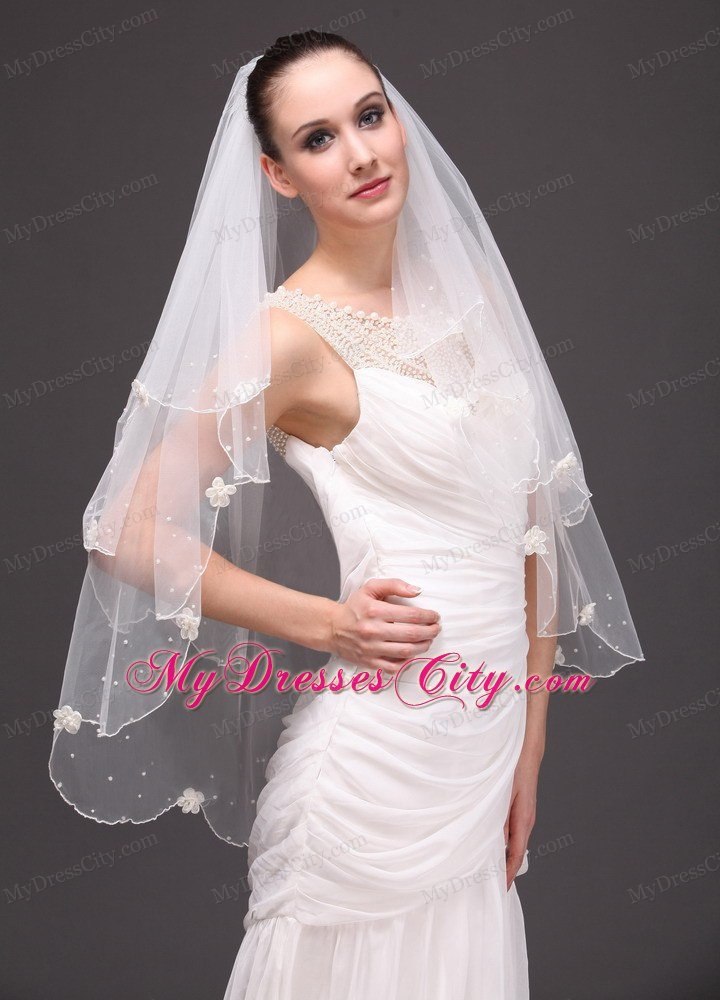 Two-tier Tulle Graceful Wedding Veil