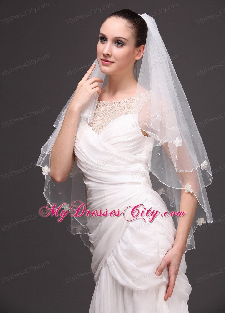 Two-tier Tulle Graceful Wedding Veil