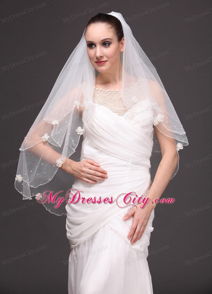 Two-tier Tulle Graceful Wedding Veil