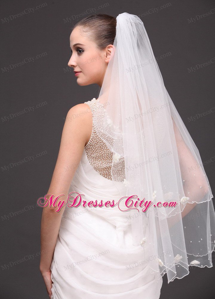 Two-tier Tulle Graceful Wedding Veil