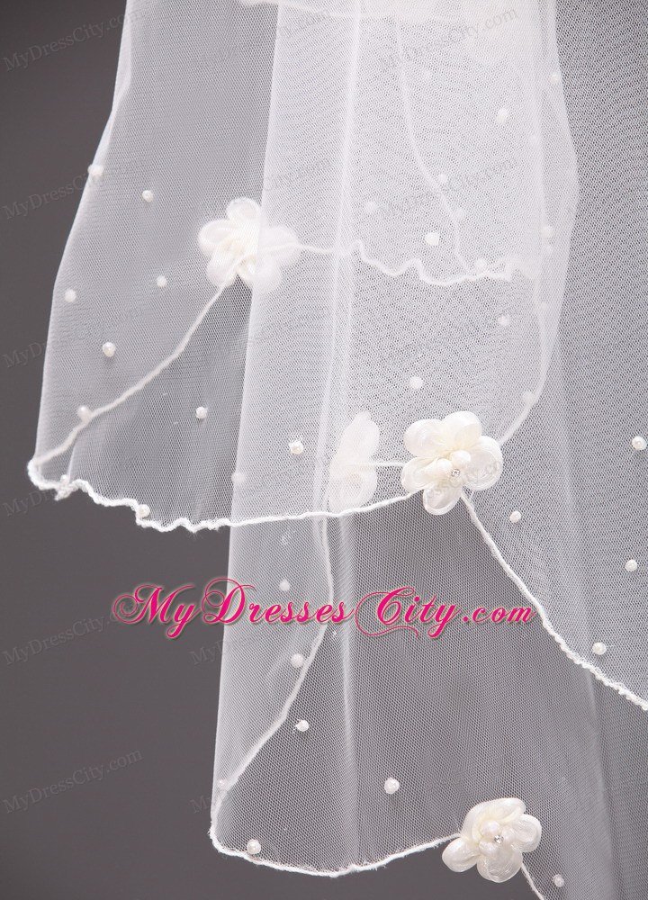 Two-tier Tulle Graceful Wedding Veil